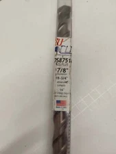 Tru-Cut SDS87518 Drill Bit 7/8" Diameter x 18-3/4" L, SDS Plus16" Drilling Depth