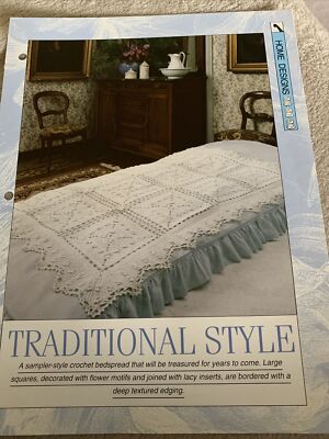VINTAGE KREATIVES NADELMUSTER TRADITIONELLER STIL HÄKELMUSTER IN 3-lagigem Garn