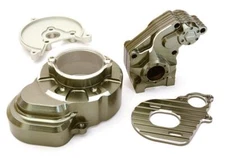 Billet Machined Alloy Main Gearbox Housing for Axial 1/10 SCX-10