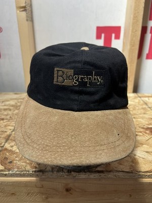 Vintage A&E Television Network Biography Promo Baseball Cap Black One Size