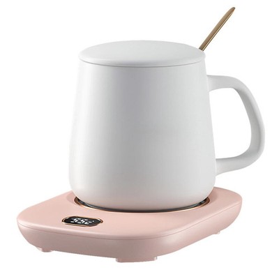 USB Electric Coffee Mug Warmer Cup Milk Beverage Warmer Plate Office Home Desk