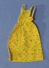 Vintage Barbie Clothes - MOD Era Barbie 9553 Barbie Sweet 16 Yellow Print Jumper