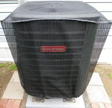 Full Mesh Air Conditioner Cover AC Cover Designed to Protect Coils from