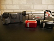 Lot of 4 Vintage Cam Corders - Untested