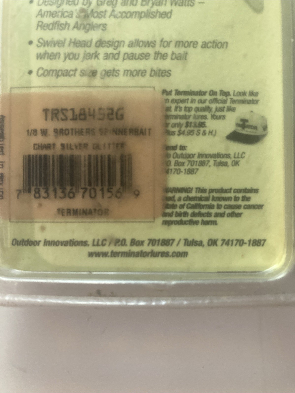 Terminator Watts Brothers series Spinnerbait - Image 6
