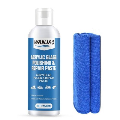 WANJAO Plastic Polishing Compound, Acrylic Polish Paste High Gloss...