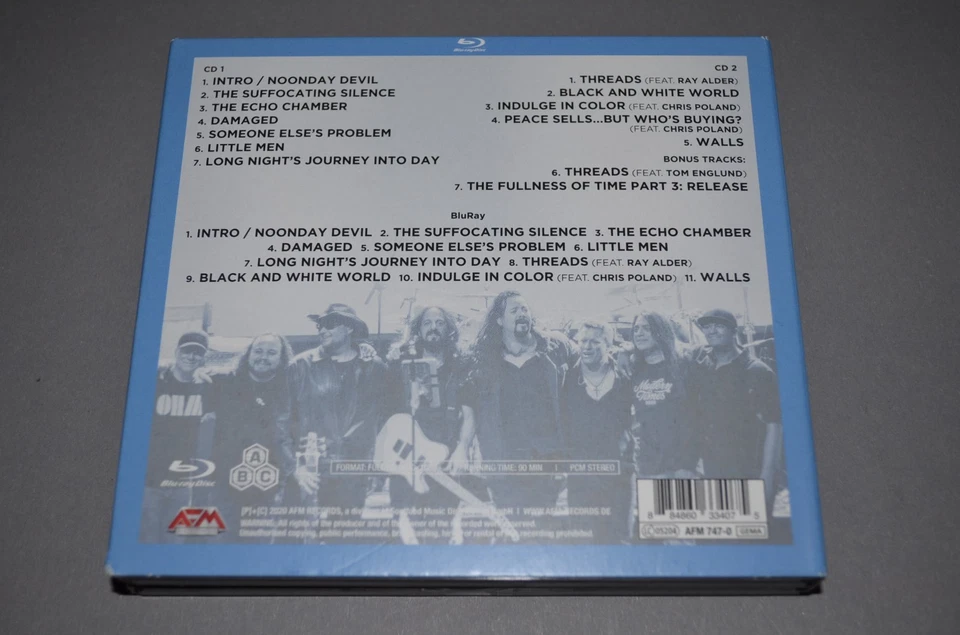 Redemption – Alive In Color / AFM Records / Germany 2020 / 2CD+BluRay Digipak - Bild 2 von 2