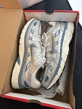 Nike P-6000 Metallic Silver Aegean Storm Size 12 Used