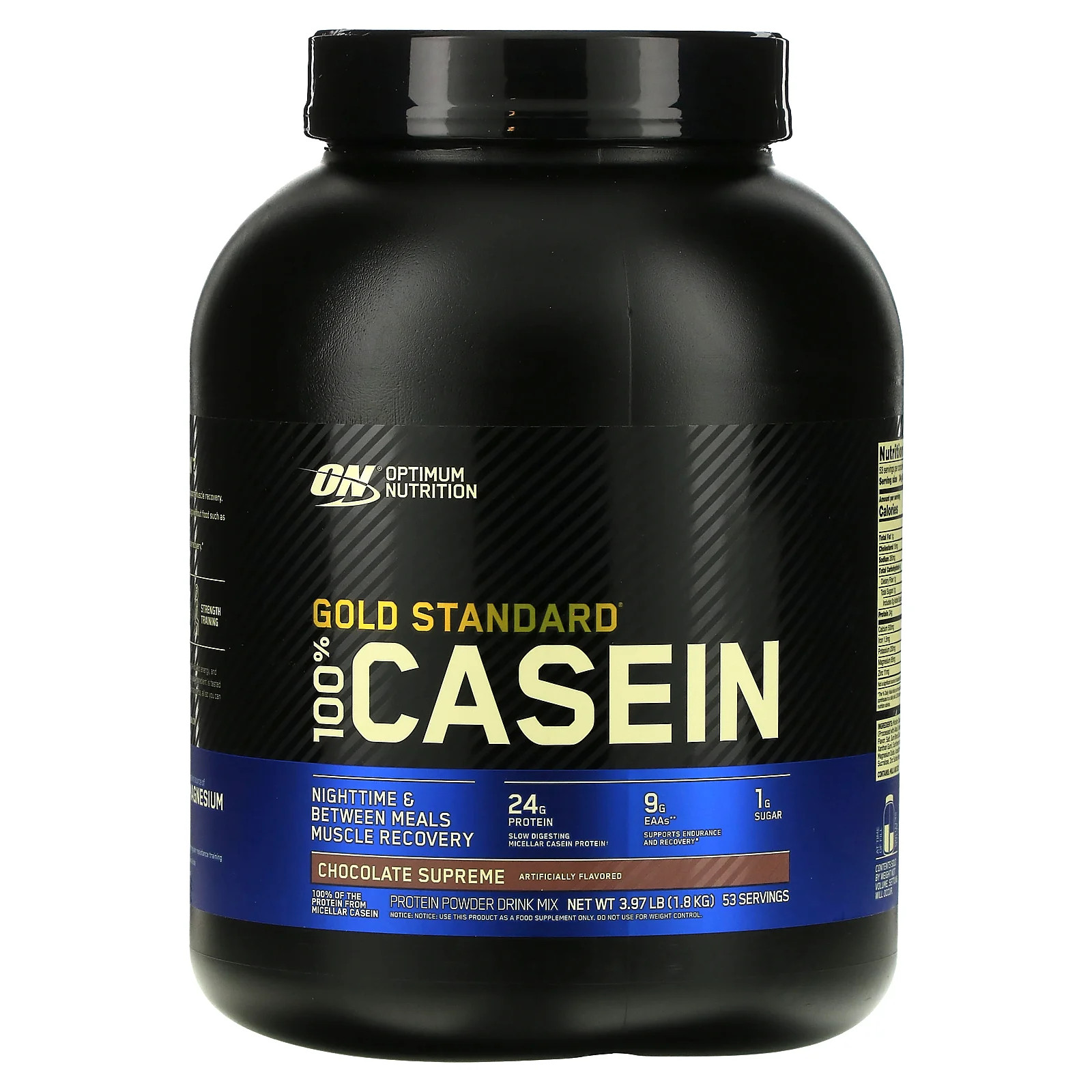 Gold Standard 100 Casein Chocolate Supreme 397 lb 18 kg 21290₽