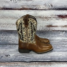 Ariat Koel VentTEK Western Boot Animal Print Square Toe 10040258 Youth Size 1