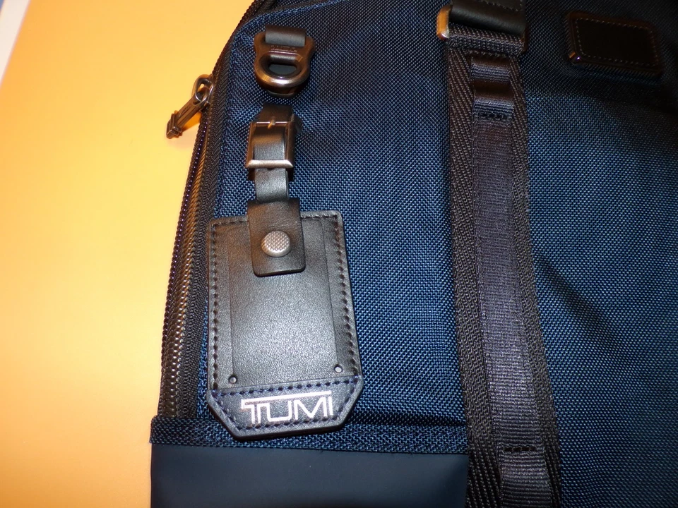 Tumi ALPHA BRAVO ACADEMY 15.5” Nylon Laptop Brief Briefcase - NAVY BLUE ❗️ - Image 4 of 4
