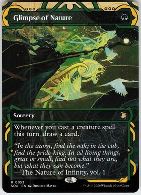 GLIMPSE OF NATURE 53 R NEAR MINT