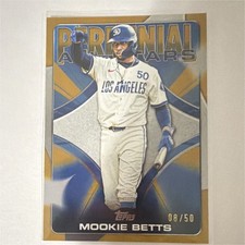 Topps 2026 Perennial All-Stars Mookie Betts 08/50 PAS-11 Dodgers Baseball Card