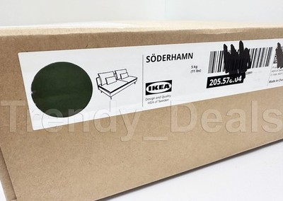Ikea SODERHAMN Cover for Sofa Section, Tallmyra dark green 205.578