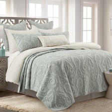 Helena Sage Quilt Set - Levtex Home