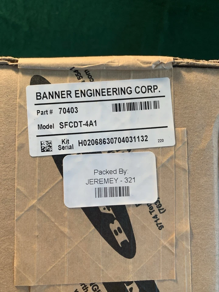 NIB Banner Engineering - SFCDT-4A1 - Pico Guard Controller - Unopened Box - Image 4 of 4