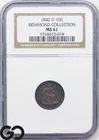 1842-O Seated Liberty Dime NGC MS 61 ** Beautiful Toner, RARE This Nice!