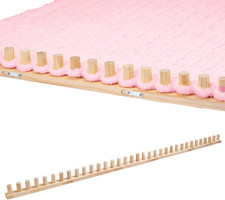 65Inch Chunky Yarn Loom for DIY Thick Knitting Blanket - Perfect for Beginners