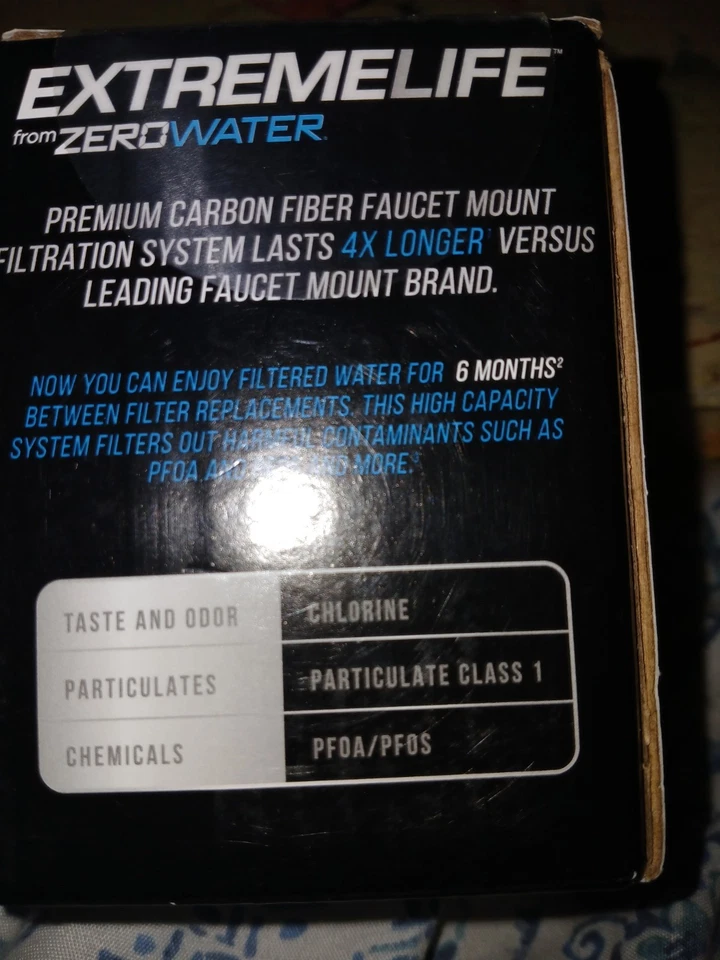 Extreme Life Zero Water Faucit Mount Replacement Cartridge ZRFM-001 - Image 3 of 4