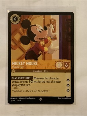 Mickey Mouse - Friendly Face 13/204 Rise of the Floodborn Regular