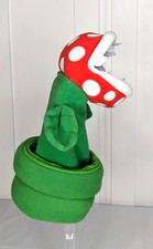 Nintendo Super Mario Bros Uncute Petey Piranha Plant Hand Puppet Plush