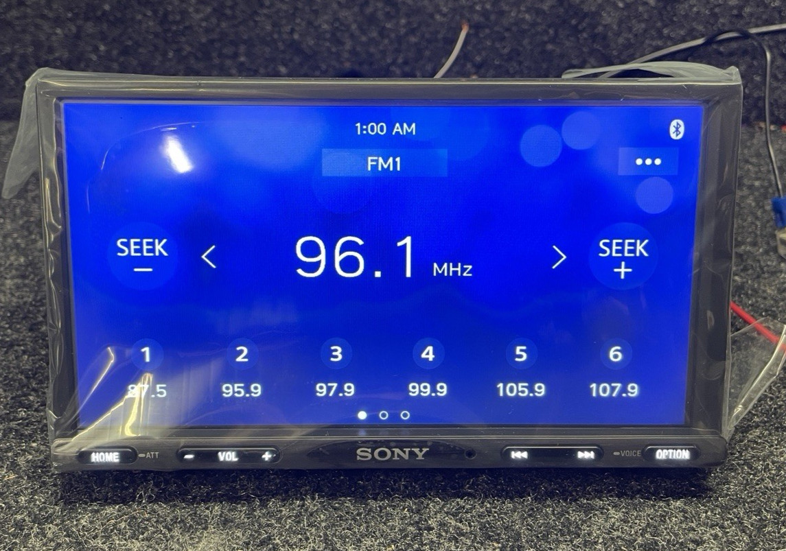 Sony XAV-AX3200 Digital Media Receiver (No CD) Apple CarPlay Android Auto BT