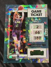 2021-22 Panini Contenders - LaMelo Ball #6 Game Ticket Green Ice Hornets 🔥