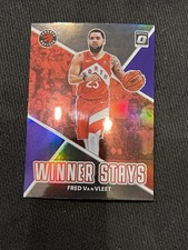 FRED VanVLEET 2022-23 Donruss Optic Winner Stays PURPLE PRIZM HOLO #6 🏀