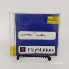 Deathtrap Dungeon PS1 PlayStation 1 Disc second hand case