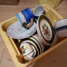 Poltergeschirr ohne Bruch für Polterabende - 10 kg im Karton