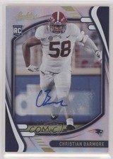 2021 Absolute Rookies Spectrum Signatures /199 Christian Barmore #156 Auto 0nr3