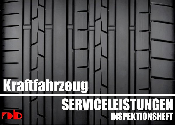 Kfz Serviceheft Scheckheft Inspektionsheft Wartungsheft - Car Inspection Booklet-image