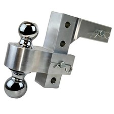 Uriah Products Adjustable Aluminum Hitch Mount with 2" & 2.31" Balls (Open Box)