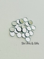 RoundCraft Mirrors 100 Pcs 10 Mm Mirrors For Art  Craft Works Scrapbook Decor