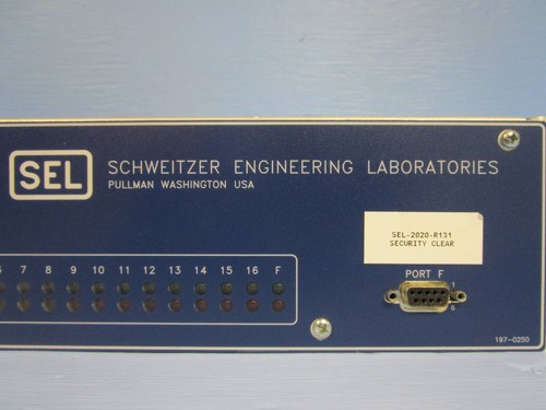 Schweitzer Engineering SEL-2020 Communications Processor Relay SEL2020 Network - Picture 5 of 9