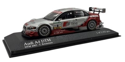 Minichamps 1/43 Audi A4  2005 DTM Team Abt T.Kristensen car #05 400051505