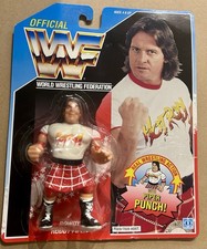 WWF Hasbro Series 2 Rowdy Roddy Piper American Card MOC