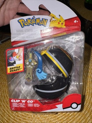 NIB Pokemon Clip 'n' Go Honedge + Luxury Ball Action Figure Toy