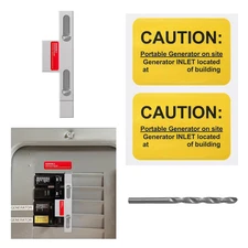Generator Interlock Kit Compatible with Eaton Cutler Hammer 100 Amp and 125 Amp