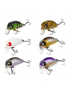 Lucky John Pro Haira Tiny 33F SP 4g Perch Trout Bait