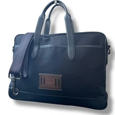 COACH 2way Business Bag Nylon Black A4 F31277