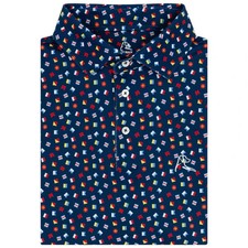 Maritime Men's Short Sleeve Polo by Rhoback,Wrinkle Free,Breathable Fabric