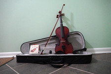 Full Size 4/4 Violin Glarry Model GV200 - Beginner Kit - Slightly Used Condition