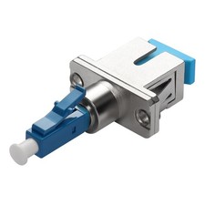 LC/UPC To SC/UPC Hybrid Fiber Simplex Adapter Coupler SM 9/125um Connector
