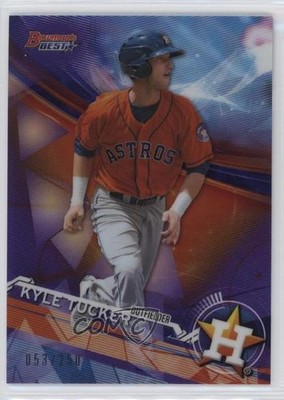 2017 Bowman's Best Top Prospects Purple Refractor 53/250 Kyle Tucker #TP-23 1jp8