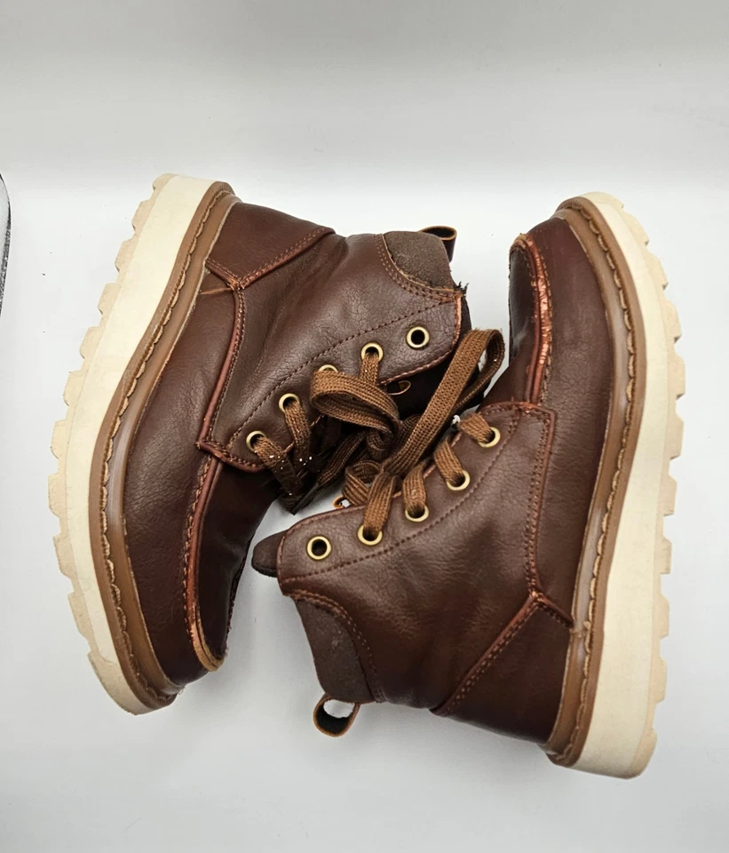 Bota DEER STAGS Julian JR Puntera Moc Niños Talla 13 M Marrón Foto 2 de 4