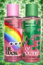 Victoria's Secret pink Lil Luck  O' Cutie St. Patrick's Day Mists