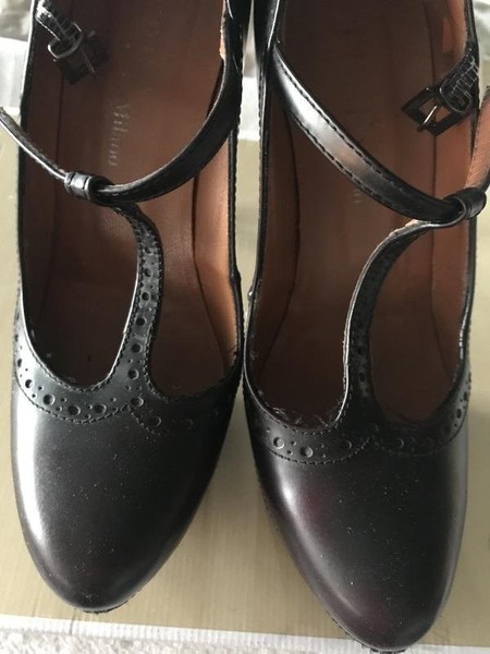 Women Gianfranco Ferre Heels Brown Leather 36.5