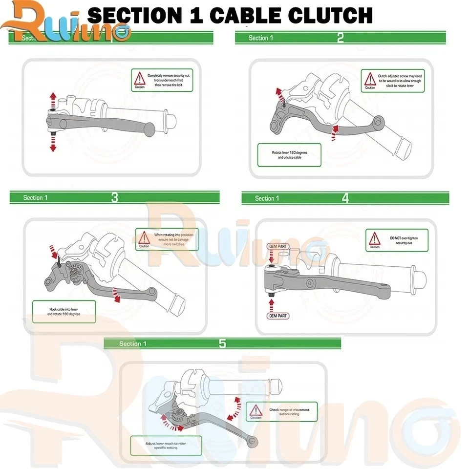 Empuñaduras de manija CNC tapa palancas de embrague de freno para KAWASAKI NINJA 250R 300R 650R ZX6R Foto 4 de 4