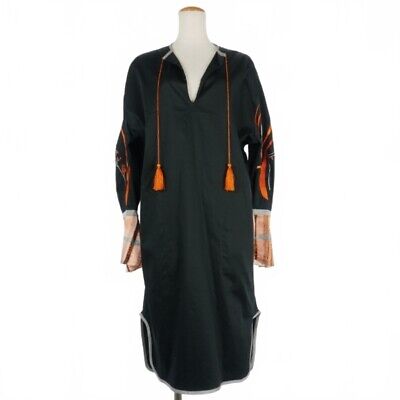 Mame Kurogouchi 19AW One Piece Dress Lace Embroidery Long Mame Kurogouchi 19AW One Piece Dress Lace Embroidery Long